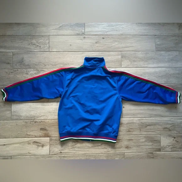 Blue Futbol Italia Track Jacket- Medium - Picture 2 of 7